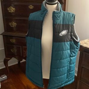 Women’s Eagles lined vest . Never worn brand new with tags